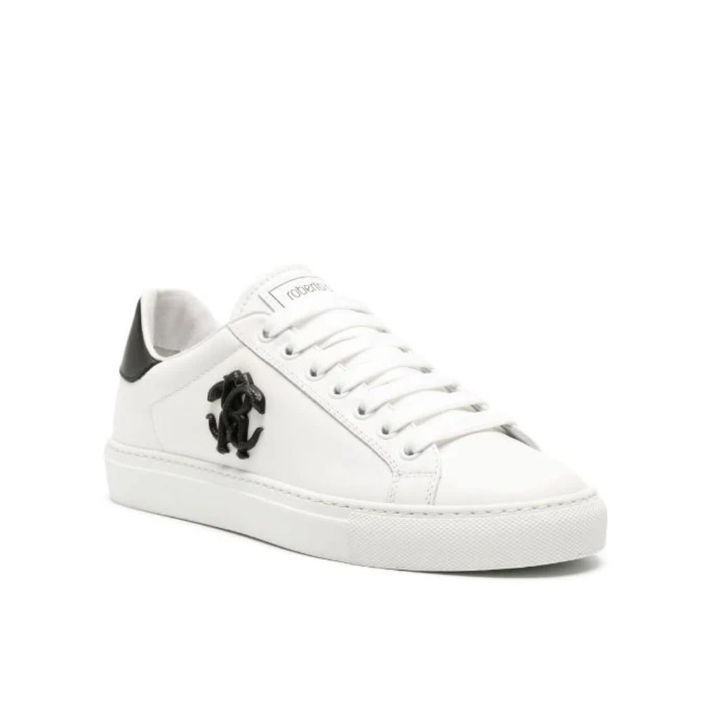 Roberto cavallli  white sneakers size 42